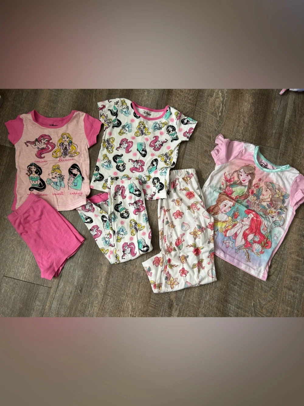 Disney Girls' Princess Pajama Sets